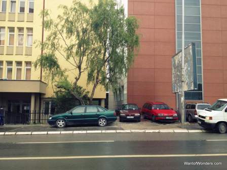 Pristina-style parking