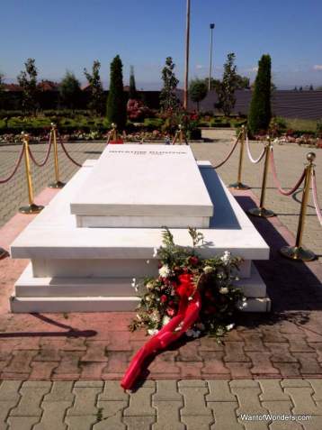 Grave of former President Ibrahim Rugova