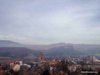 View of north Mitrovica